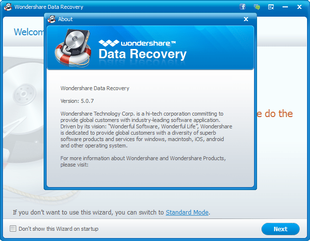 wondershare data recovery license key
